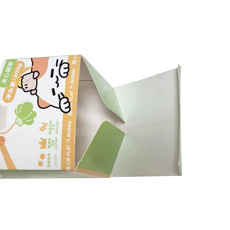 White Cardboard Window Packaging Boxes